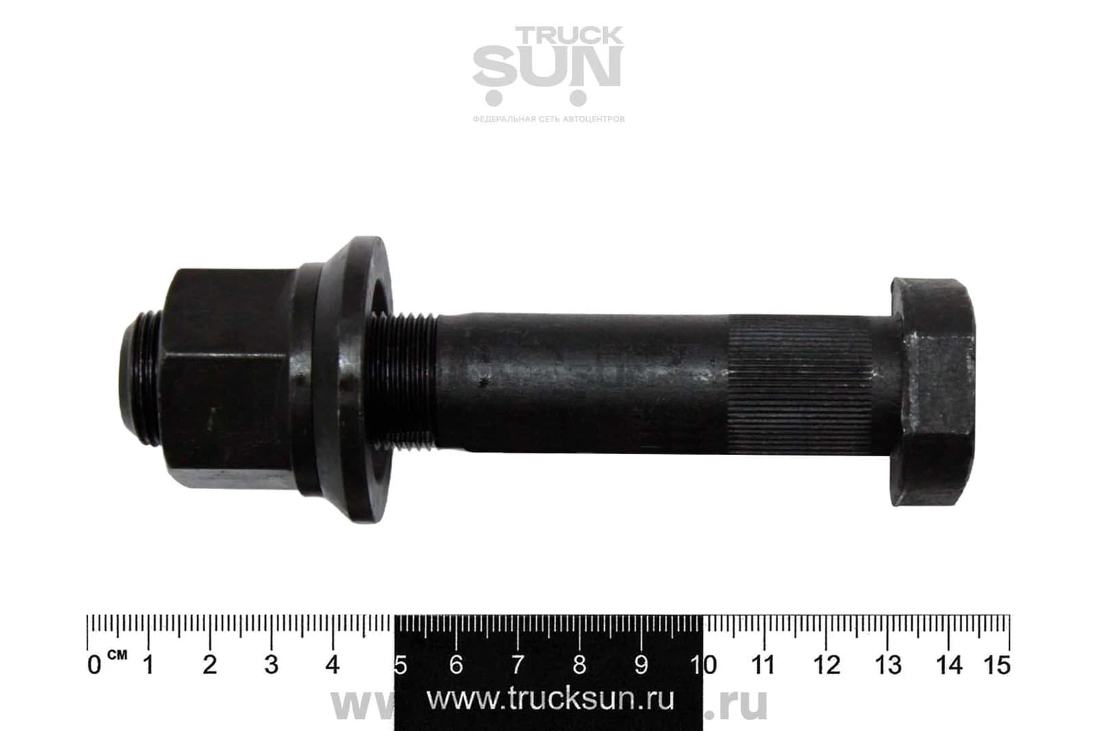 Шпилька RR с гайкой M22 D=23 L=120 FAW/HOWO/SHAANXI/DONG FENG/FOTON, изображение 2 из 2