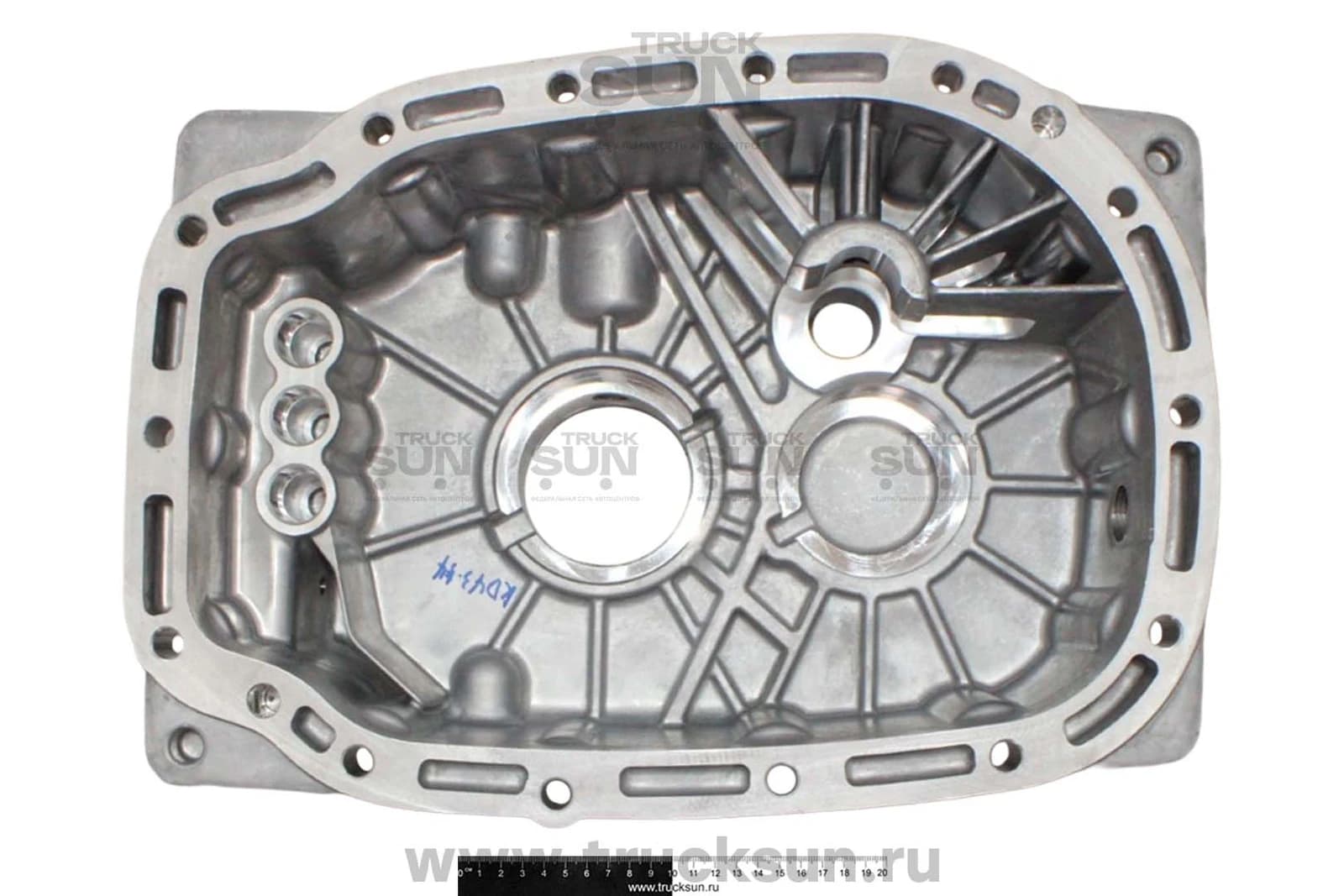 Крышка КПП RR HD78 D4GA Евро5, изображение 2 из 3