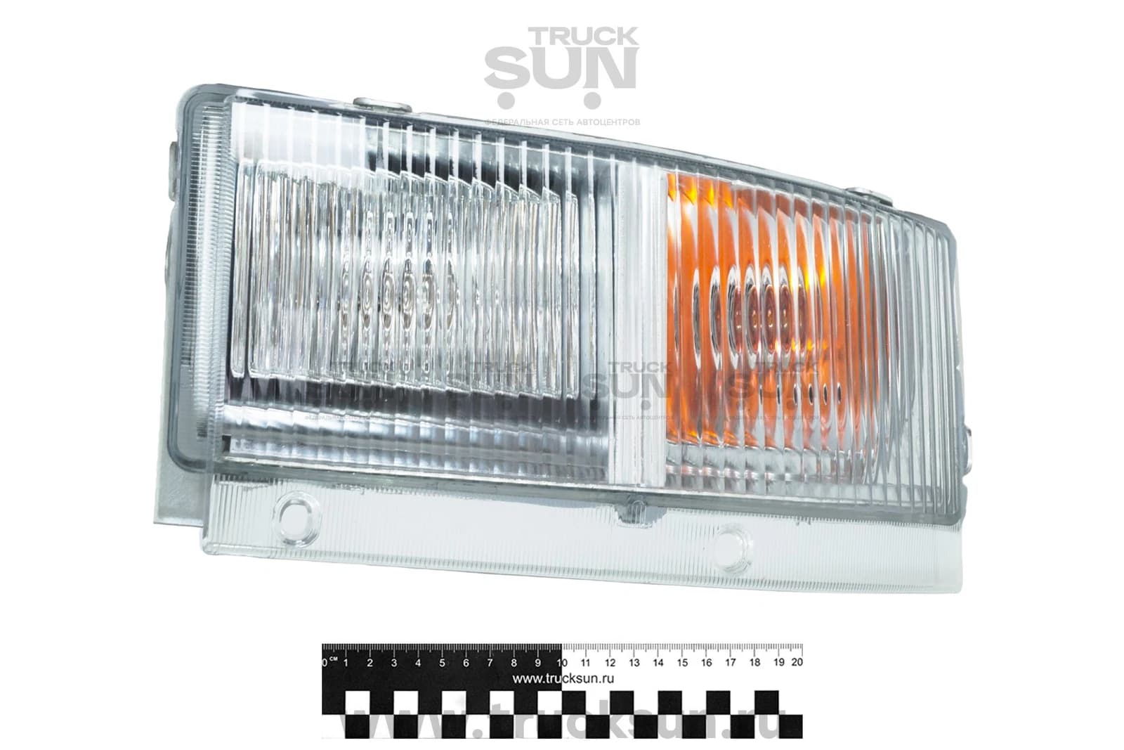 Поворотник RH (в бампере) ISUZU FVR34/CYZ52 евро4/5 c ПТФ, изображение 2 из 3