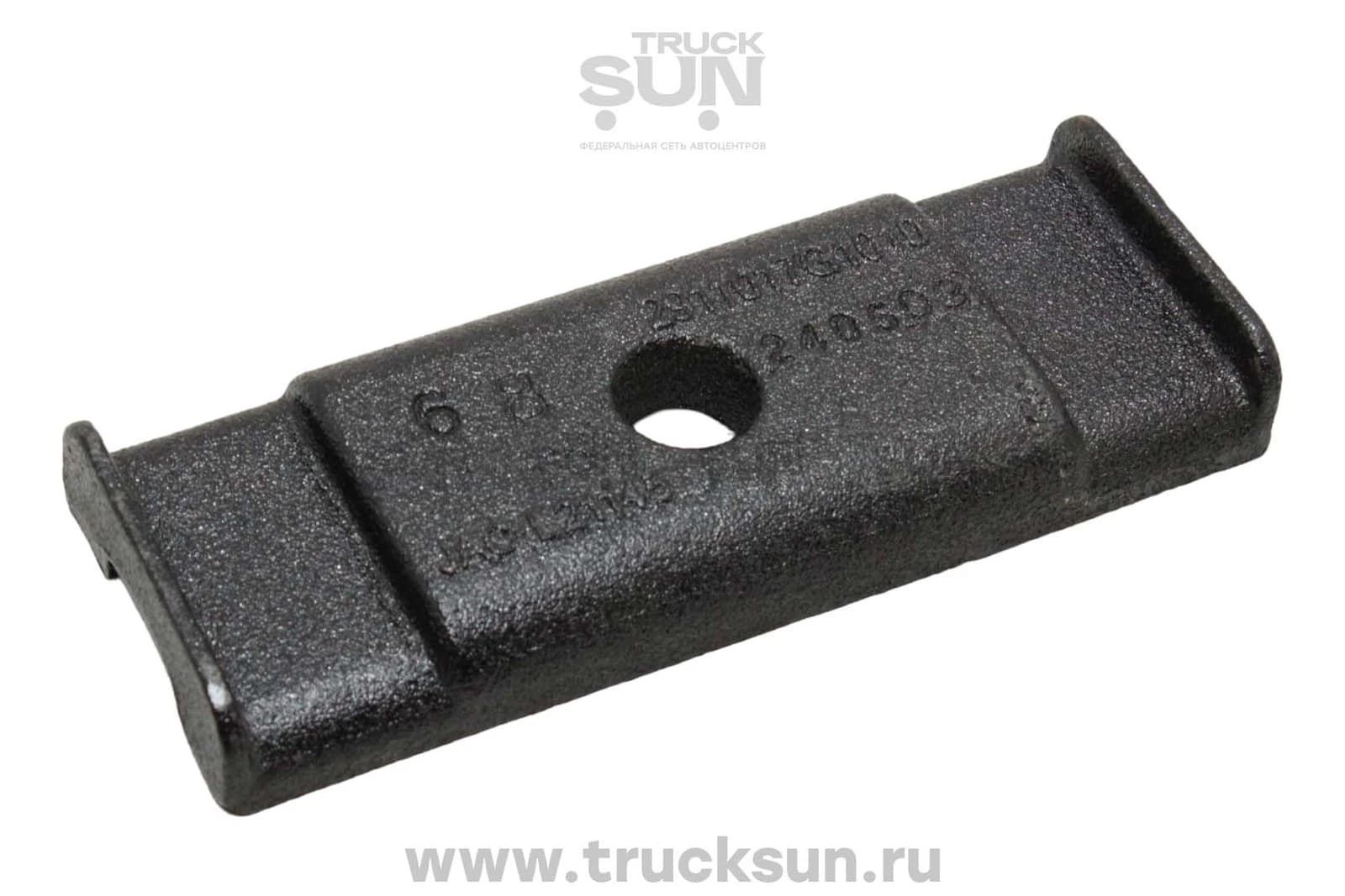 Опора стремянок рессоры RR JAC120 верхняя (2911017G1010), изображение 1 из 2