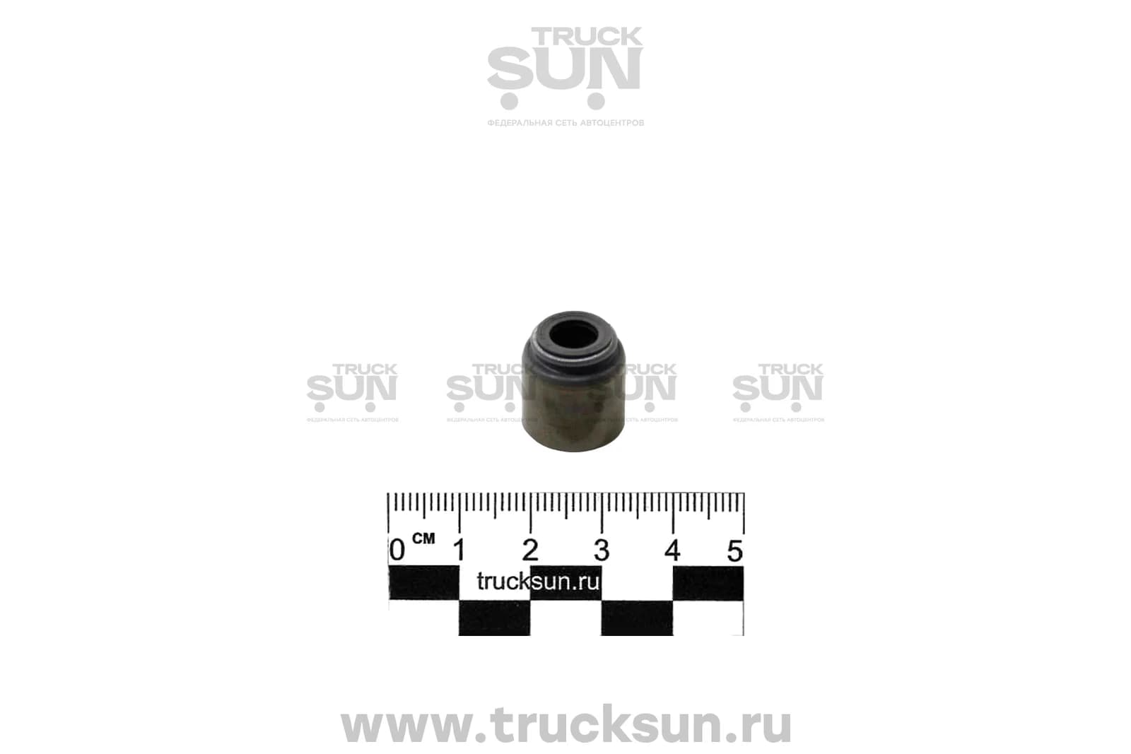 Колпачок маслосъемный 4HK1/6HK1 NQR75/NQR90/FSR без юбки, изображение 2 из 3