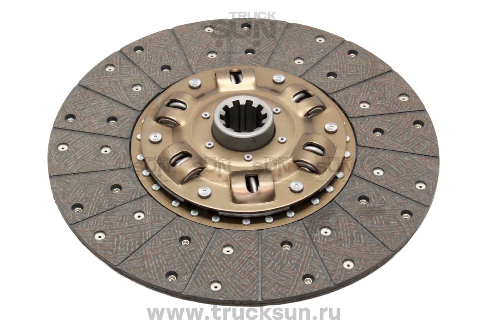 Диск сцепления FSR32/FVR34/HINO500/JAC N120/КАМАЗ Компас-12 (380*220*10*44,4)
