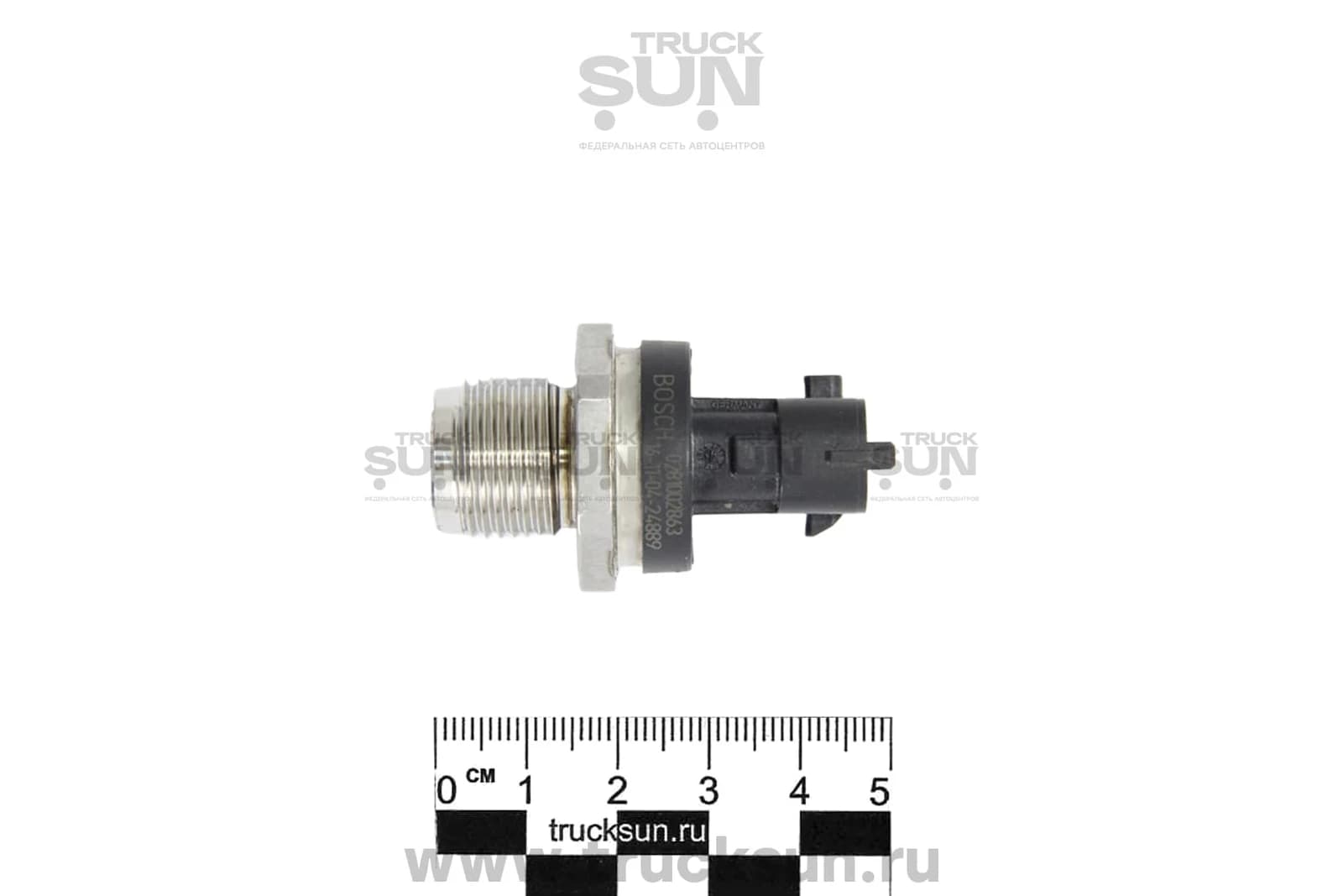 Датчик давления топлива в рампе D4CB Porter II, изображение 4 из 4