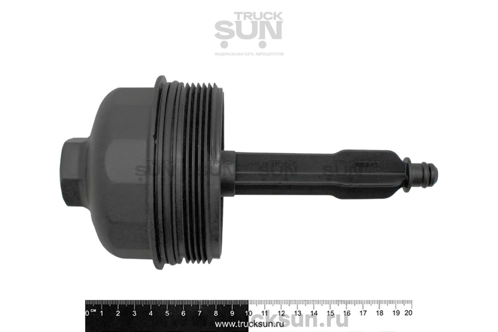 Крышка корпуса масляного фильтра HD78/120 D4GA/D6GA (), изображение 2 из 2