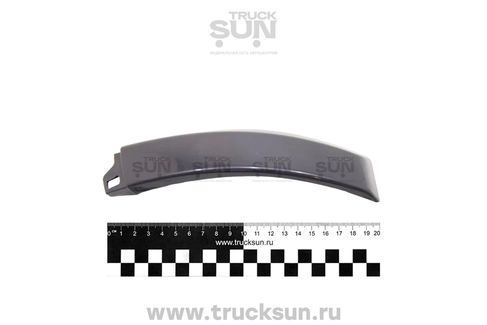 Панель капота черная пластиковая RH HINO300 Евро3 у/к / ш/к (53921-25010,25011,TY05-03G0-01,ST-TY68-093M-1), изображение 2 из 3