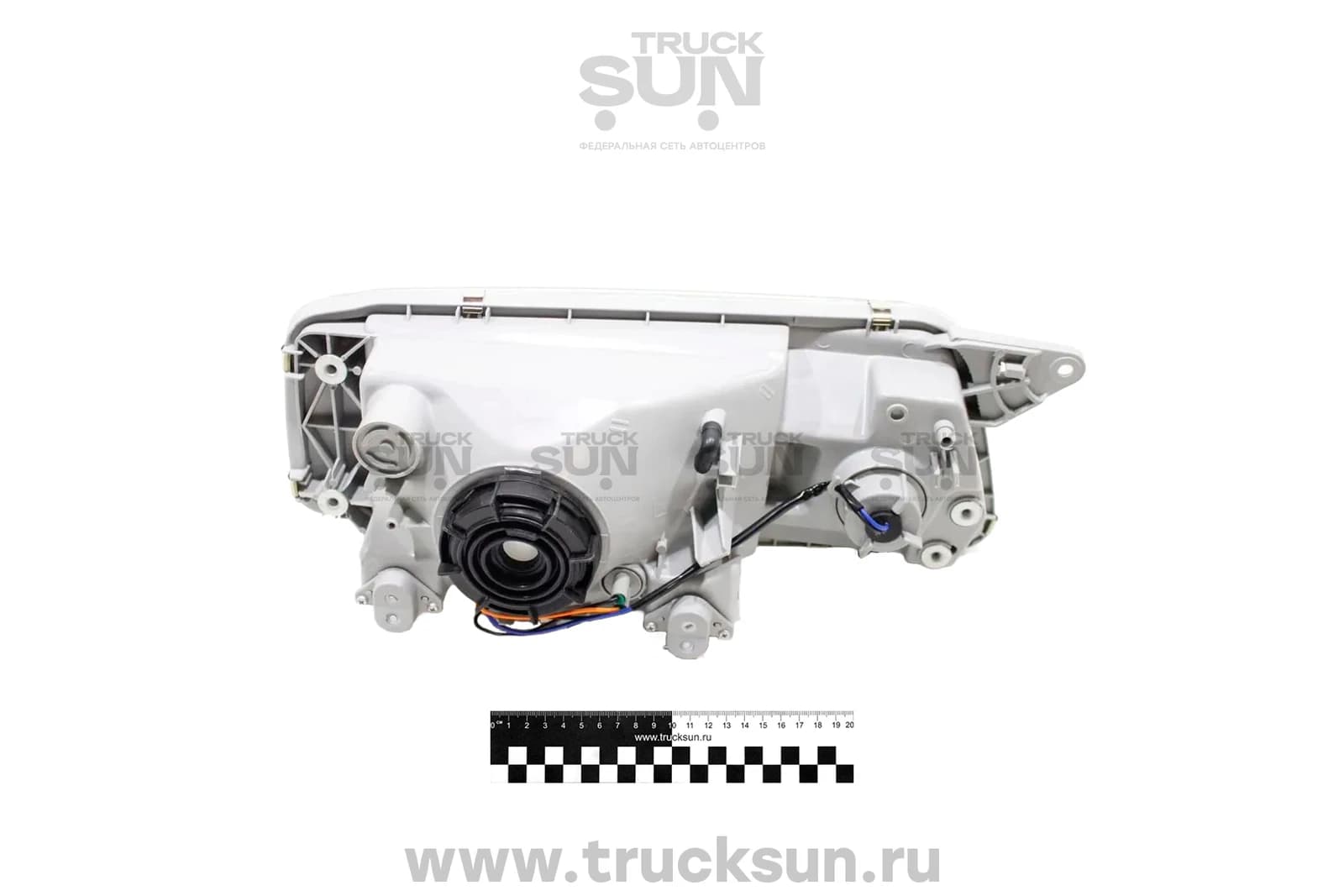 Фара LH ISUZU GIGA в бампер с туманкой, изображение 3 из 3