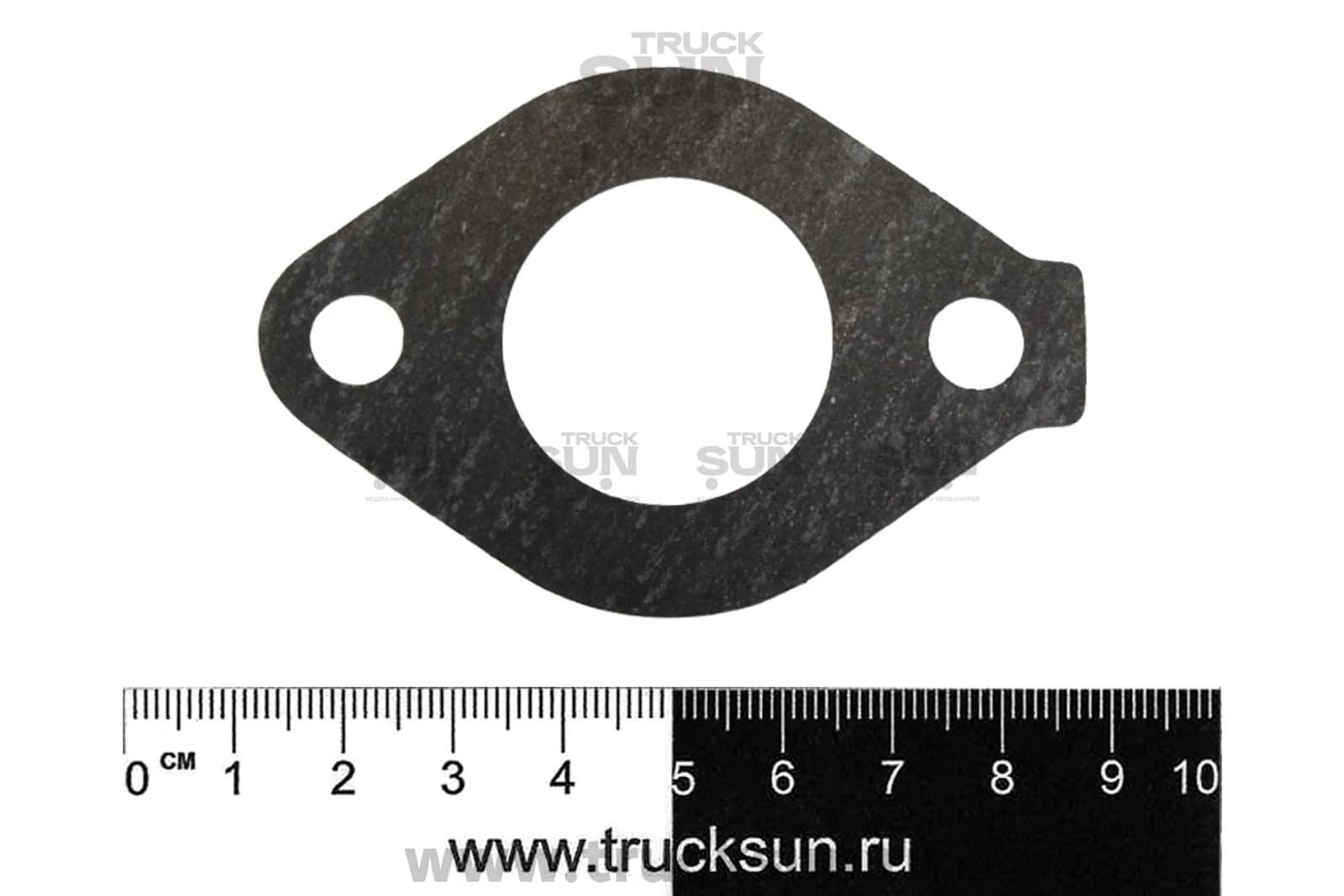 Прокладка турбокомпрессора 4HK1T NPR75/NQR90 Евро4/FVR34 паронитовая 2отв.