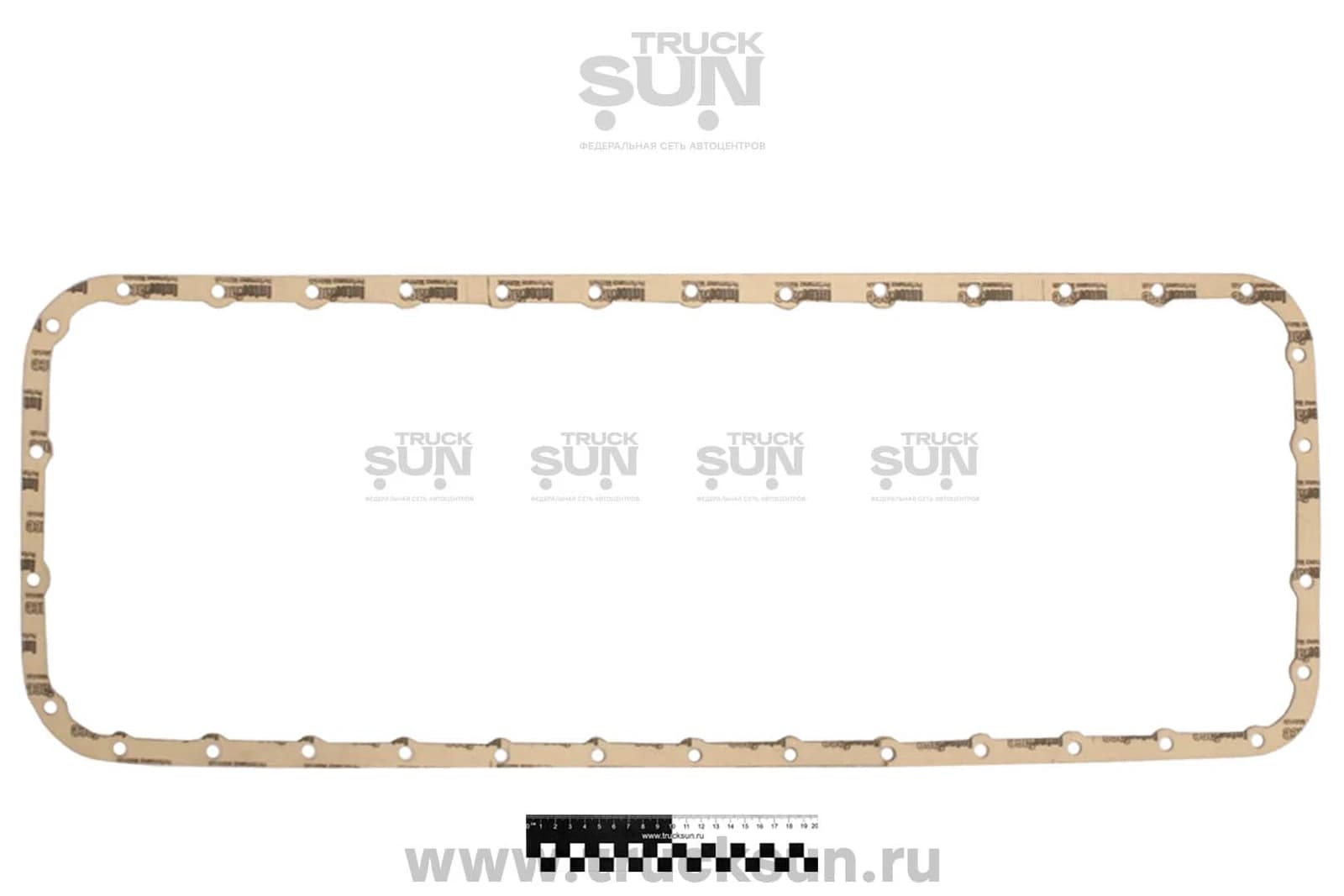 Прокладка поддона двигателя 6HK1 FVR34 паранит