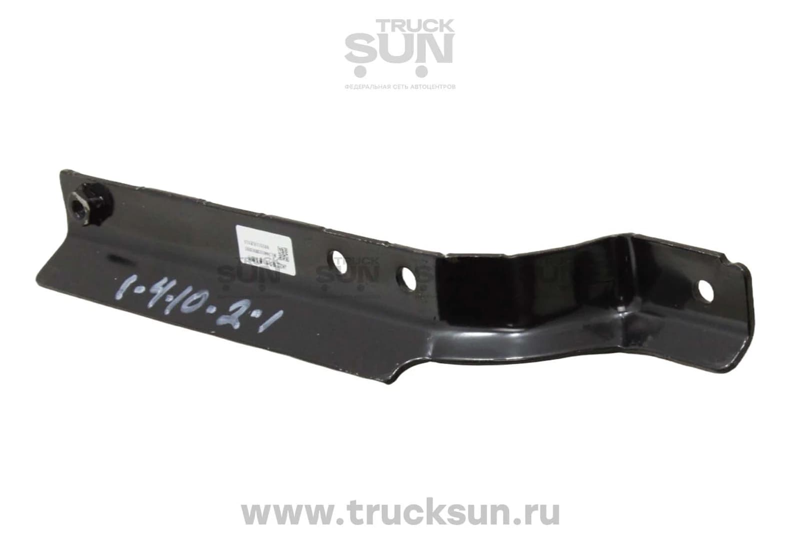 Кронштейн JAC N75/N80/Компас-9 левого брызговика верхний, изображение 1 из 2