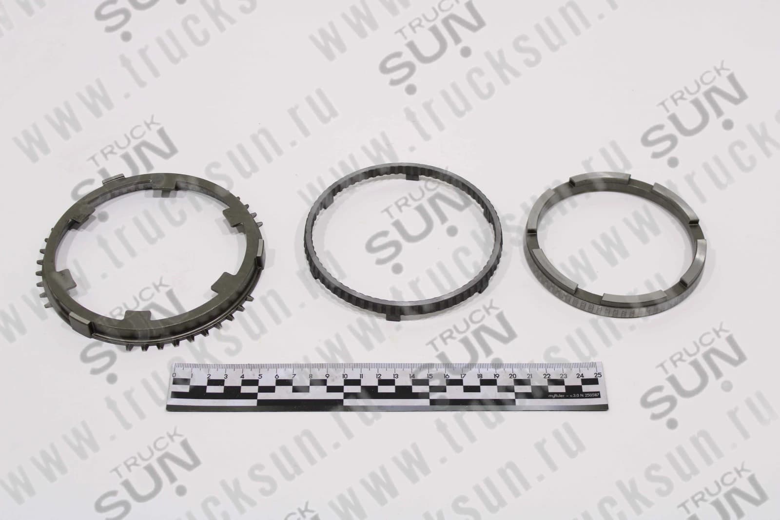 Кольцо КПП синхронизатора 2&3&4 HD120 3шт, изображение 2 из 2