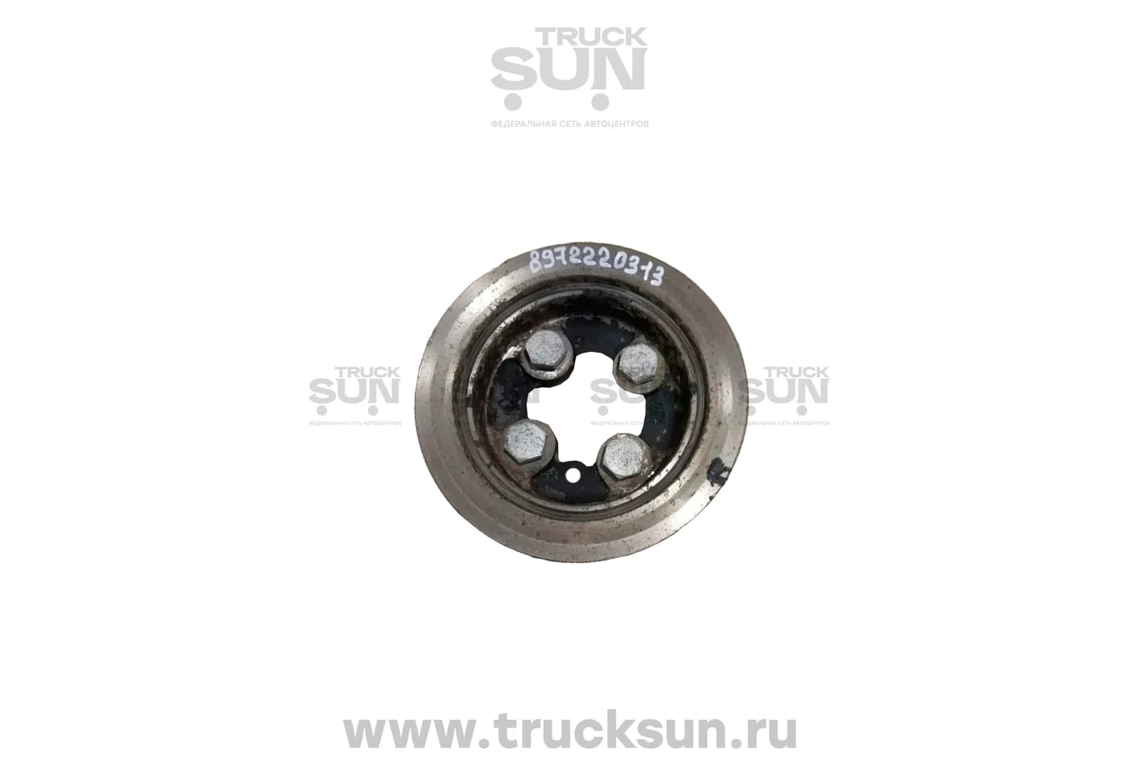 Шкив коленчатого вала 4HK1T NQR75 Б/У