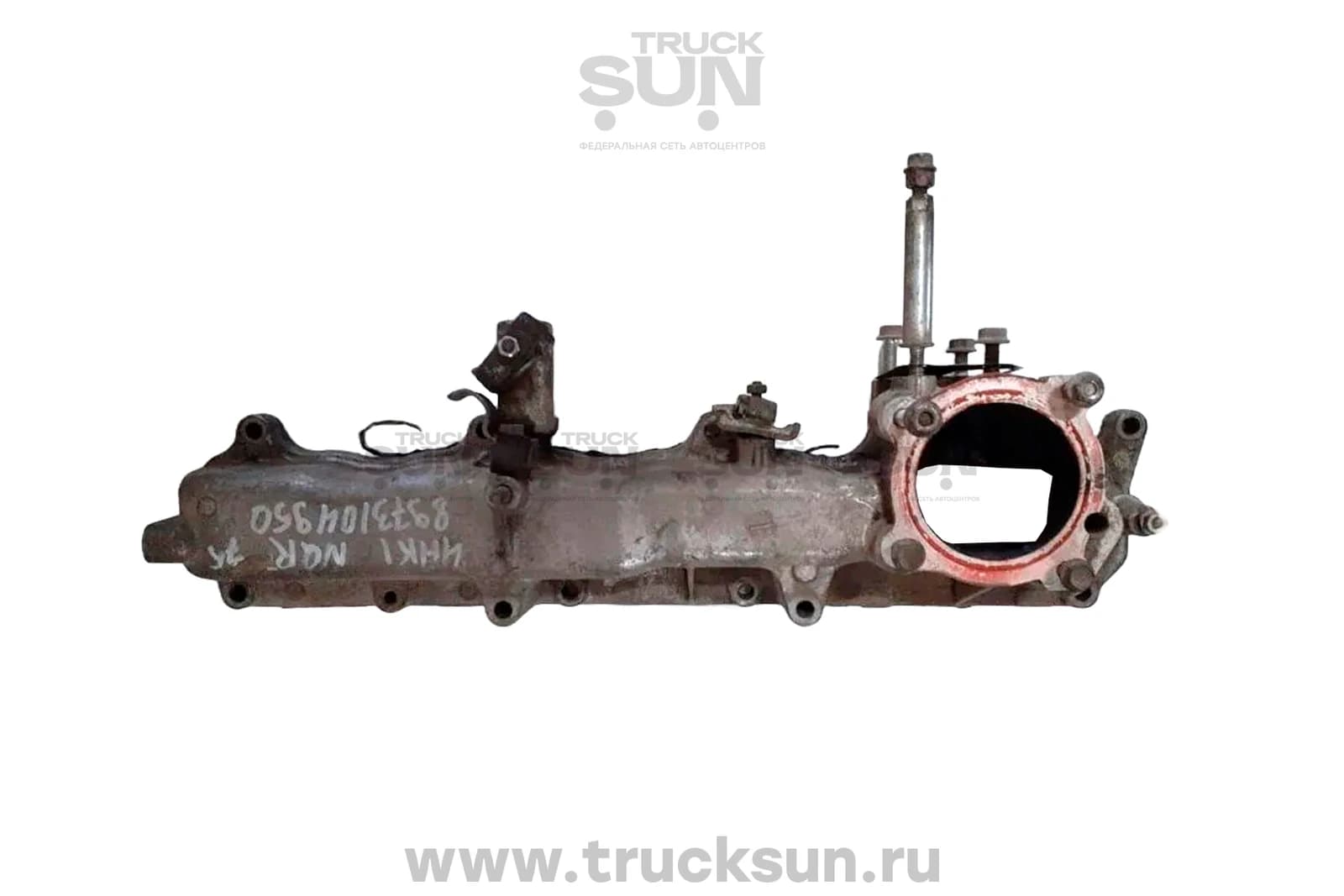 Коллектор впускной 4HK1 NQR75 (8973104950) Б/У, изображение 1 из 3