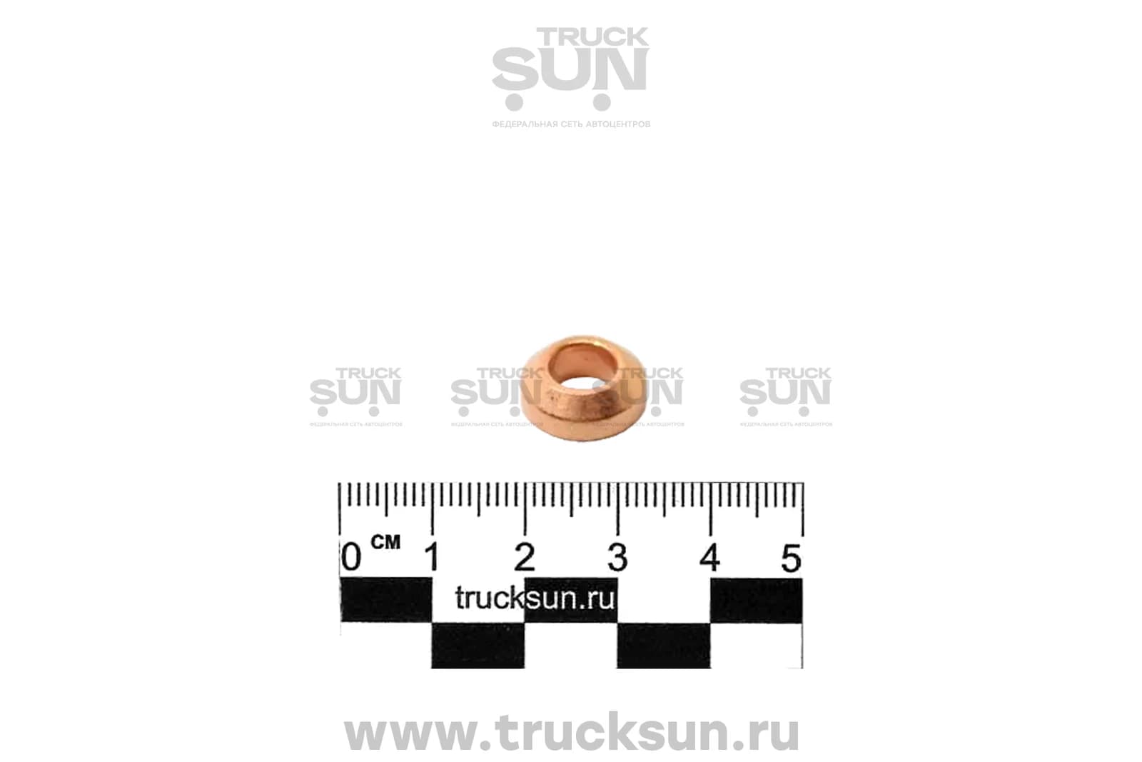 Кольцо уплотнительное форсунки медное D4AL/DB HD72/County