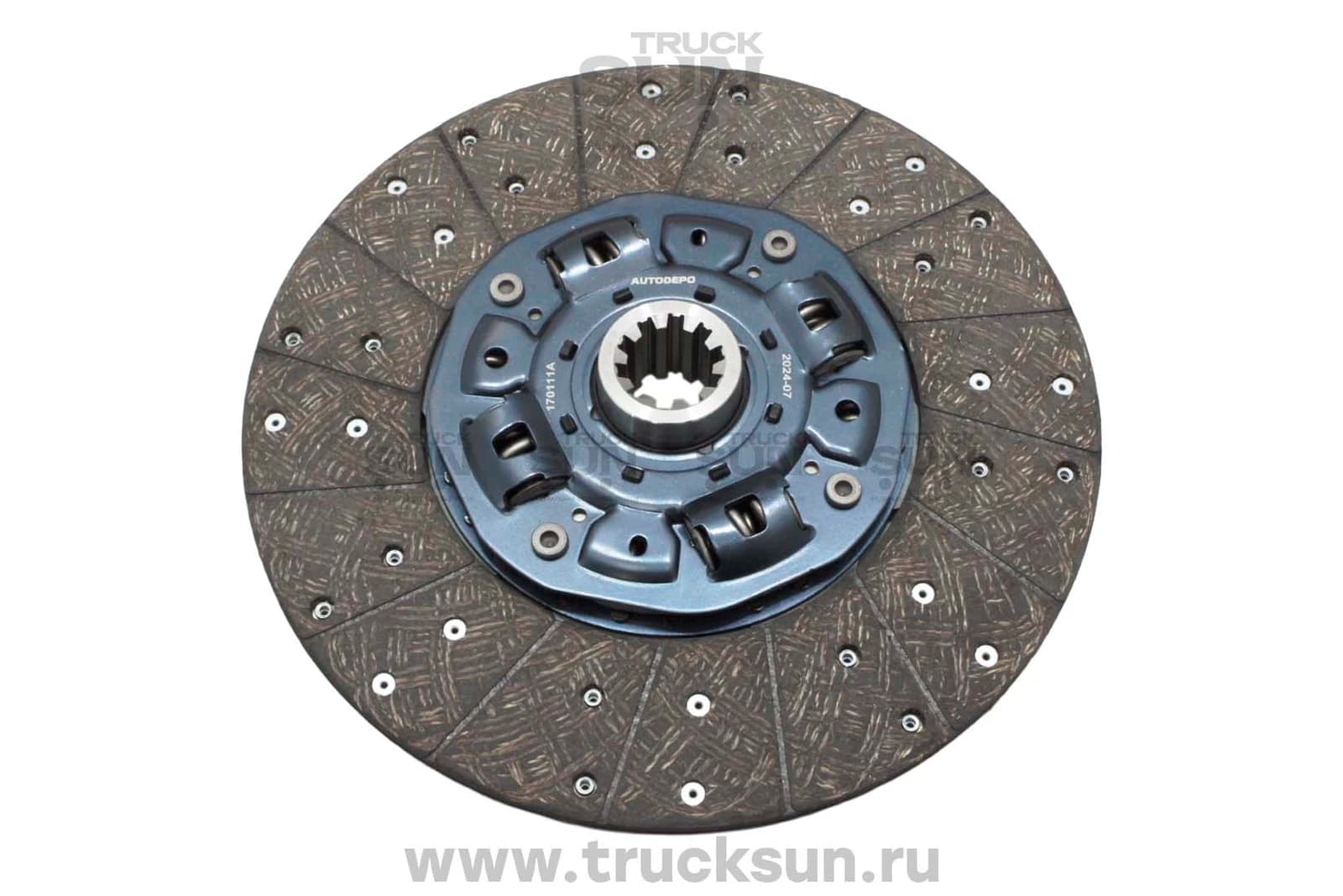 Диск сцепления FSR32/FVR34/HINO500/JAC N120/КАМАЗ Компас-12 (380*220*10*44,4), изображение 1 из 2