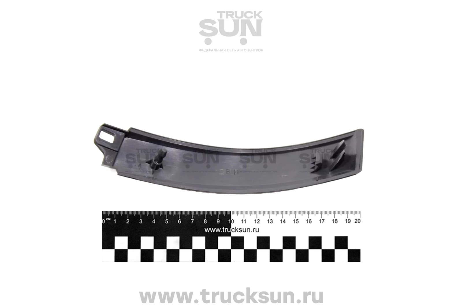 Панель капота черная пластиковая RH HINO300 Евро3 у/к / ш/к (53921-25010,25011,TY05-03G0-01,ST-TY68-093M-1)