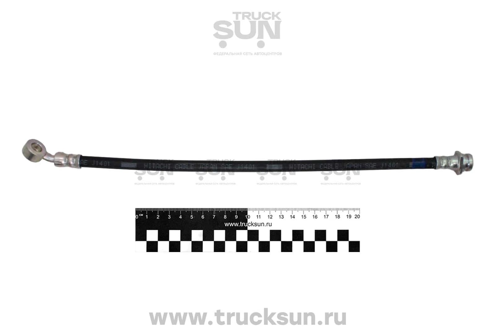 Шланг тормозной ступицы FR NQR71/75 диск торм.