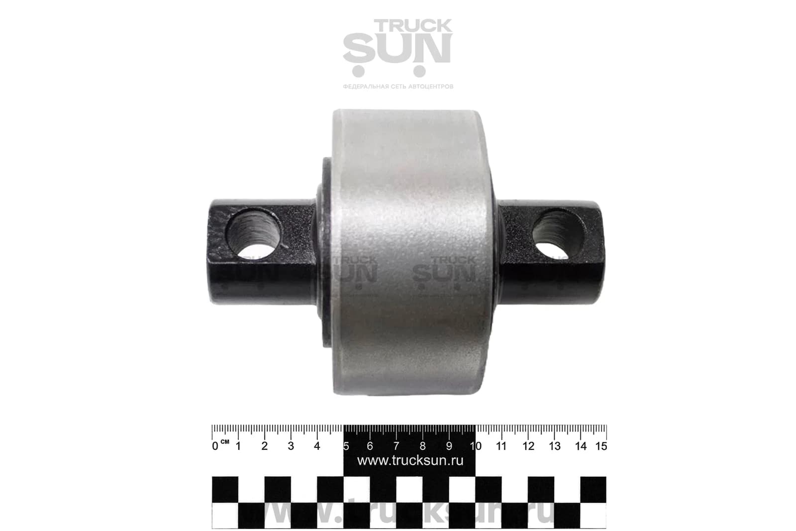 Сайлентблок реактивной тяги HINO/ISUZU 10т (55542-Z2004,Z2008,Z2005,49605-1140,S40JJ-E0090,49305-1140,1515191131,1515190371,MC812666) D=105*52*110, изображение 1 из 2