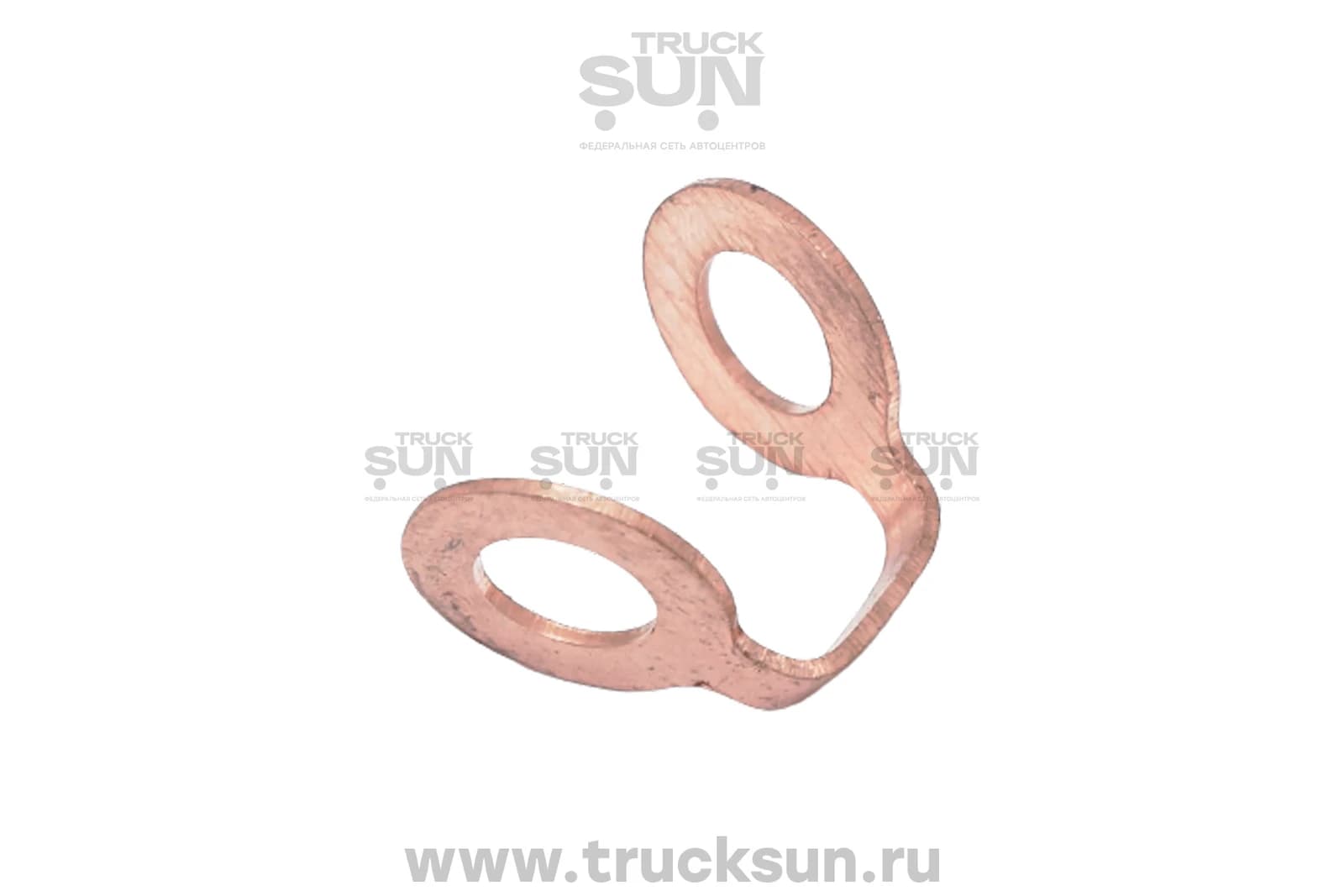 Прокладка двойная болта трубки обратки под слив 6WF1 CYZ/4HK1 NQR75/90/NPR75