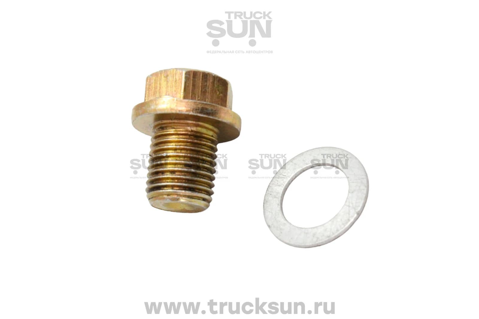 Пробка поддона двигателя сливная 6WF1/6HK1/6BG1 ISUZU/HITACHI M20*16.5