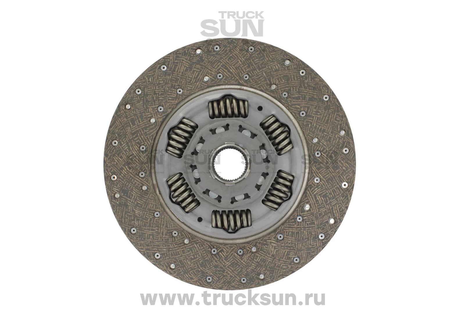 Диск сцепления ведомый (двухдисковое сцепление) ISUZU EXZ51 6WF1-T, изображение 3 из 3