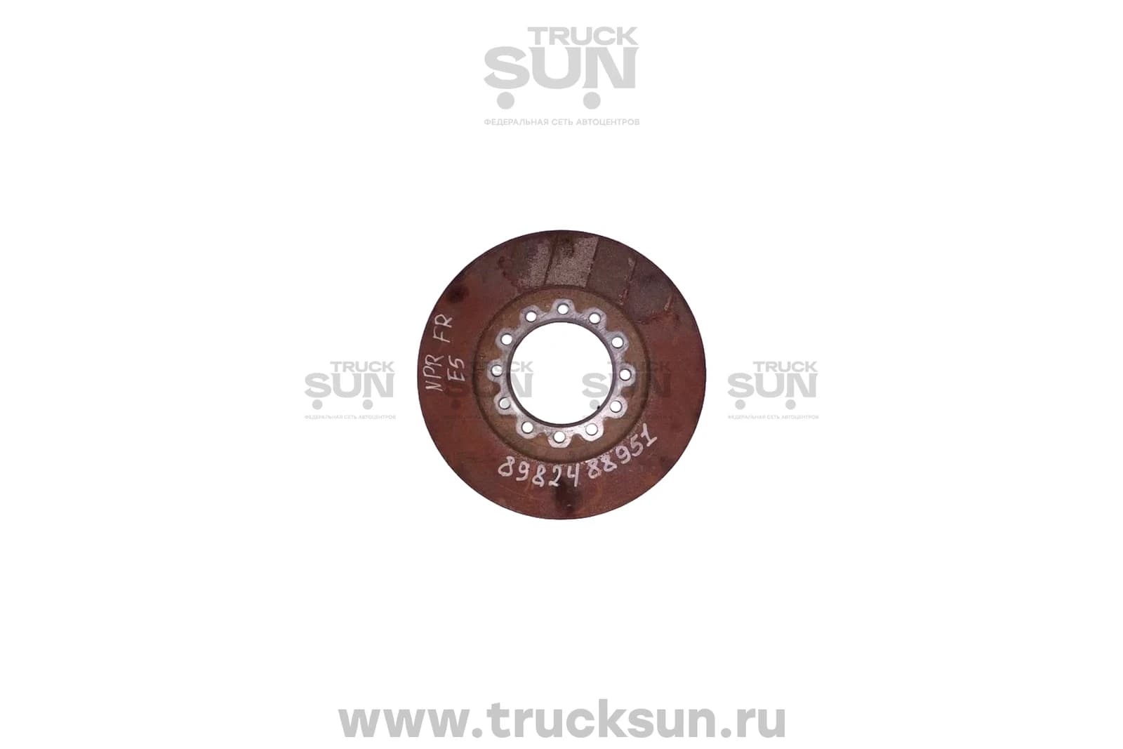 Диск тормозной FR ISUZU NPR75 Евро5 Б/У, изображение 2 из 2