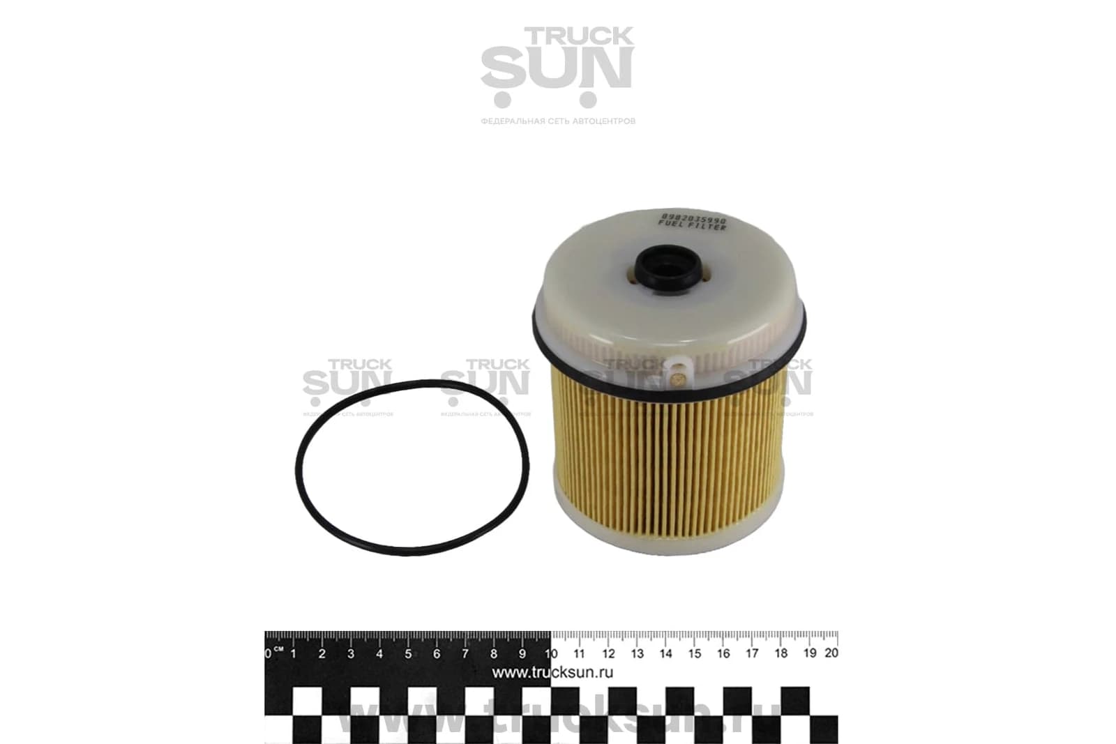 Фильтр топливный 4JJ1/4HK1 NLR85/NPR75/6HK1 FVR34/FSR90 тонк.