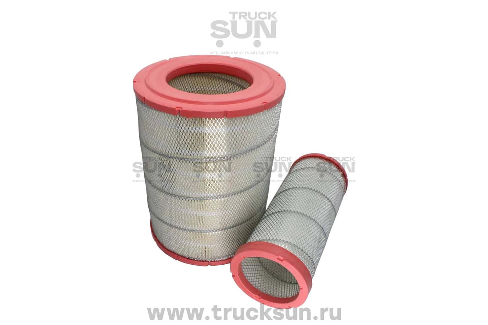 Фильтр воздушный 6HK1 ISUZU GIGA (1109242-FE64R) наруж+внутр, изображение 1 из 7