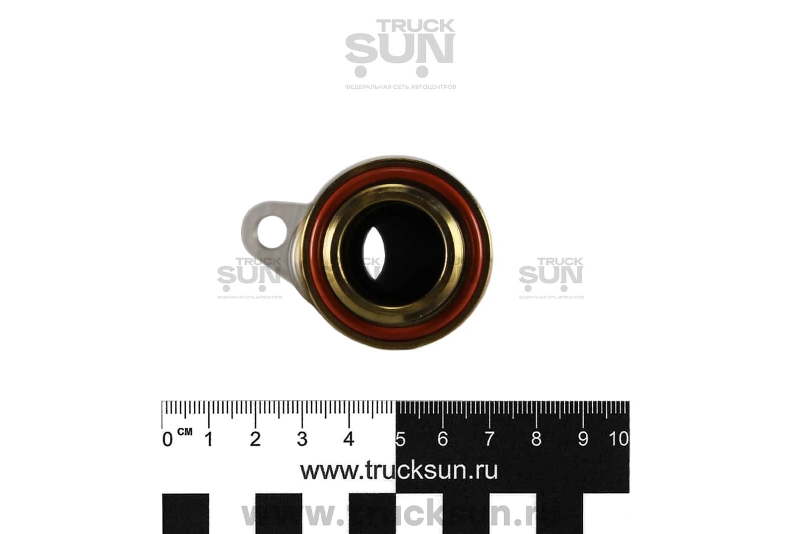 Трубка турбокомпрессора масляная HOWO/SITRAK C7H, изображение 2 из 3