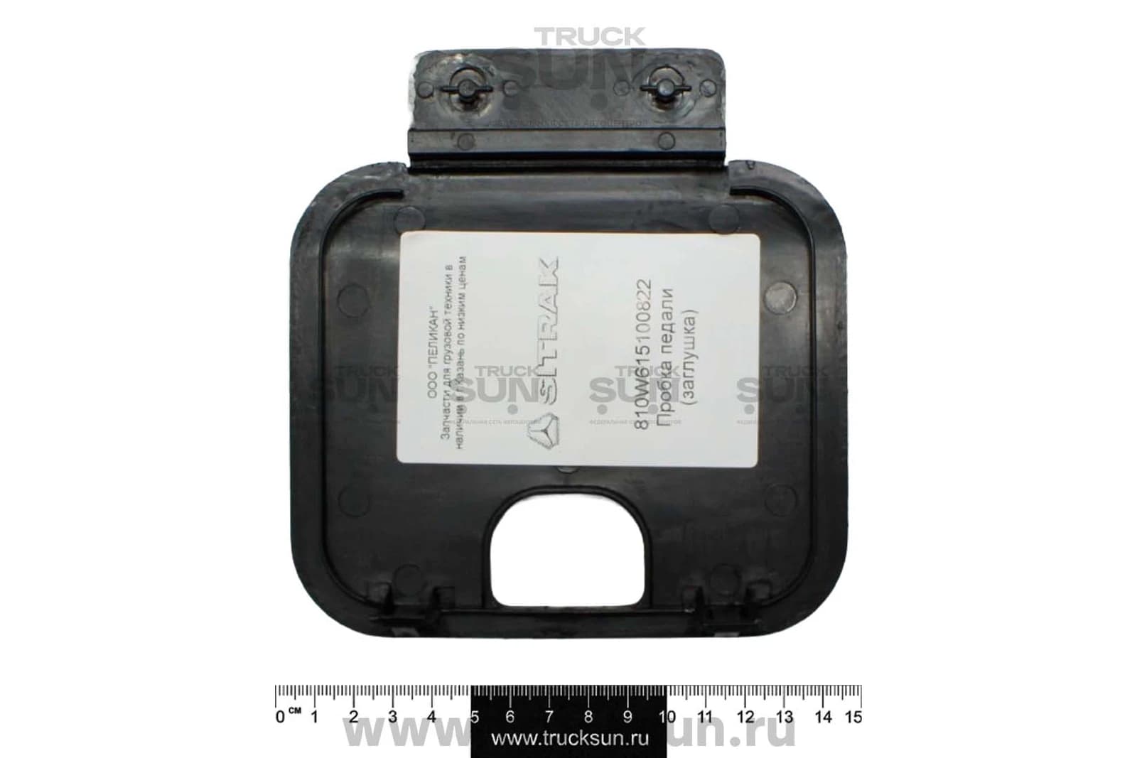 Заглушка корпуса подножки LH/RH HOWO C7H, изображение 2 из 2