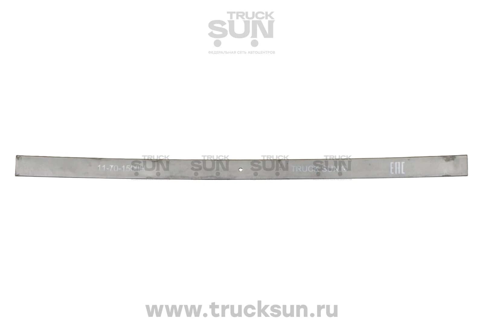 Лист рессоры заготовка 11-70-1500Н, изображение 2 из 2