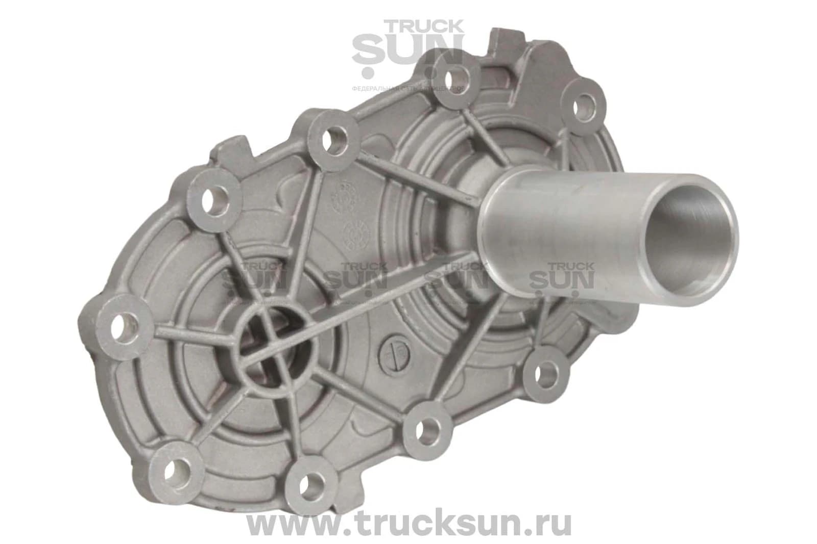 Передняя крышка КПП с направлящей выжмного подшипника JAC N90/Камаз Компас-9, изображение 1 из 2