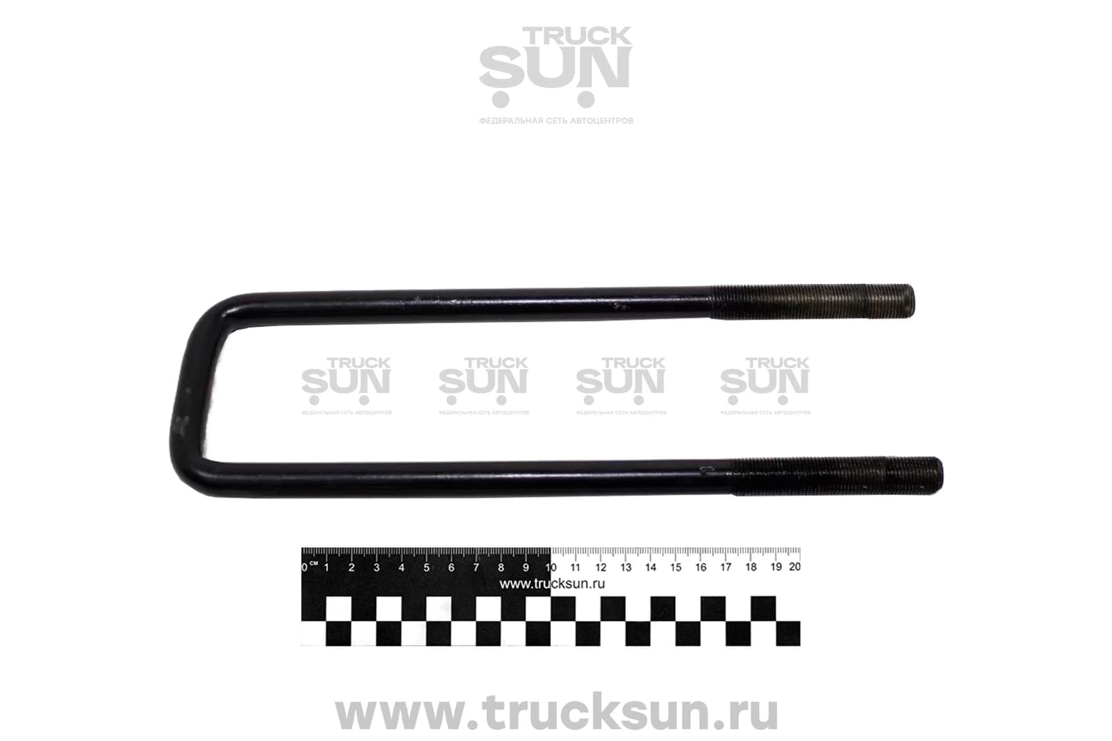 Болт стремянка рессоры RR HD120/HINO300/FUSO CANTER RUS 18*73*400, FORM10, F4 без гаек, изображение 1 из 2