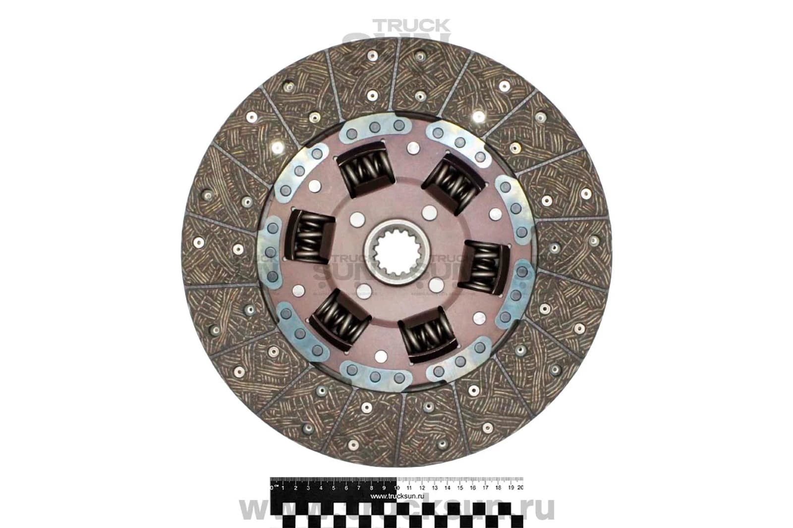 Диск сцепления 4HK1/4HE1 NQR75/NPR/NQR90 325*210*35.2*14шл 49 бобышка, изображение 2 из 2
