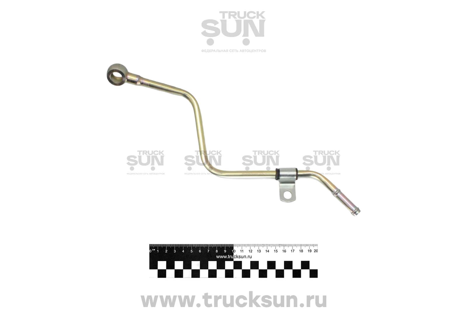 Трубка компрессора воздушного 4HK1 NQR90 (8980956680) охл.вход., изображение 2 из 2