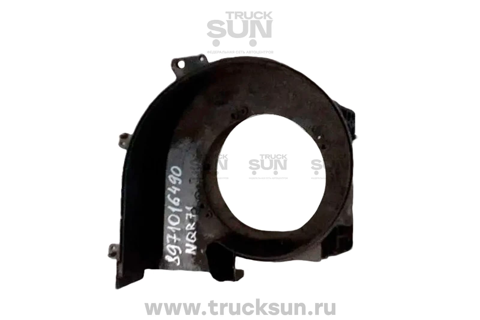 Корпус отопителя под моторчик NQR71/75 (8971016490) Б/У, изображение 2 из 2