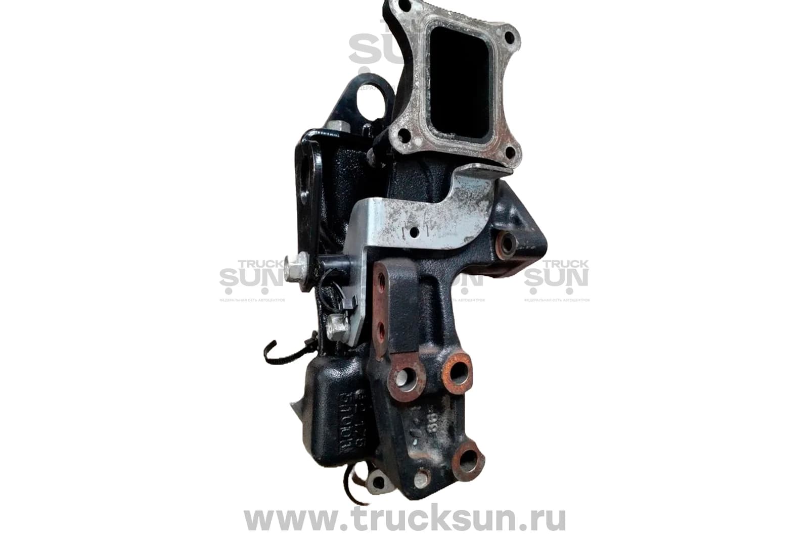 Патрубок теплообменника клапана EGR 4HK1T NPR75/NQR90/FSR евро4 (8981156651) (А) левый Б/У, изображение 1 из 3
