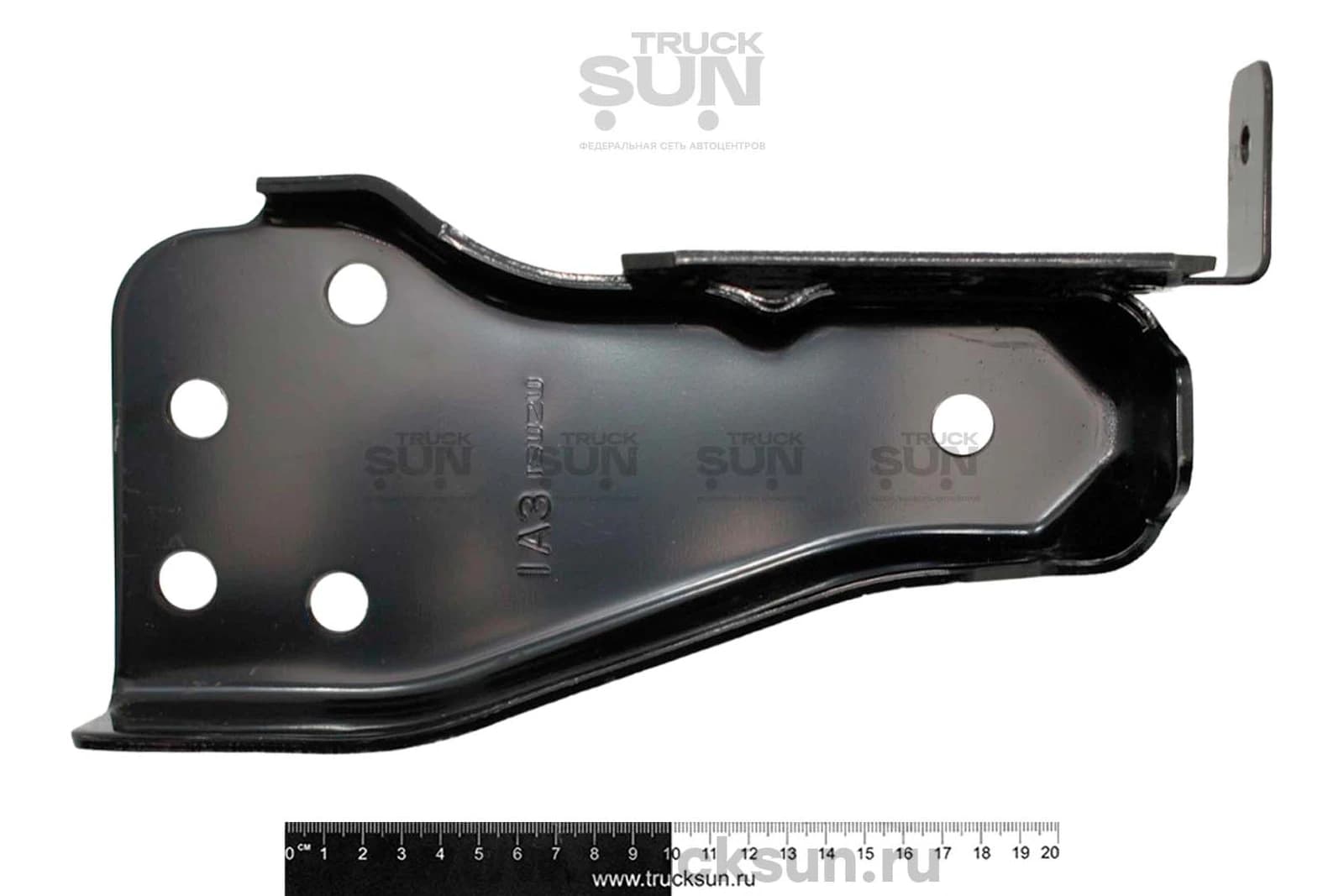 Кронштейн бампера RR LH NPR75 (8980394080) отбойника, изображение 3 из 4