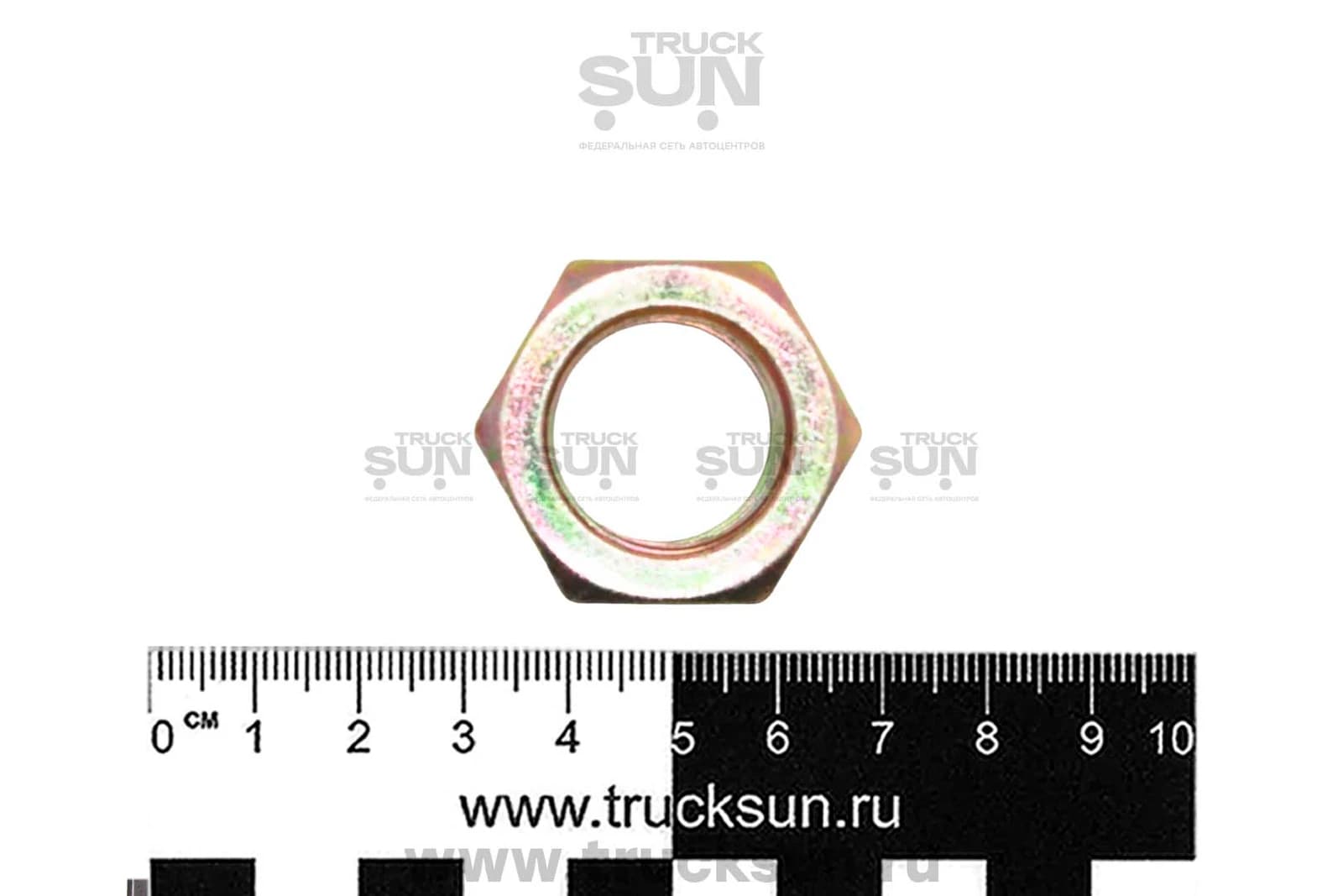 Гайка болта буксы балансира CYZ51, изображение 2 из 2