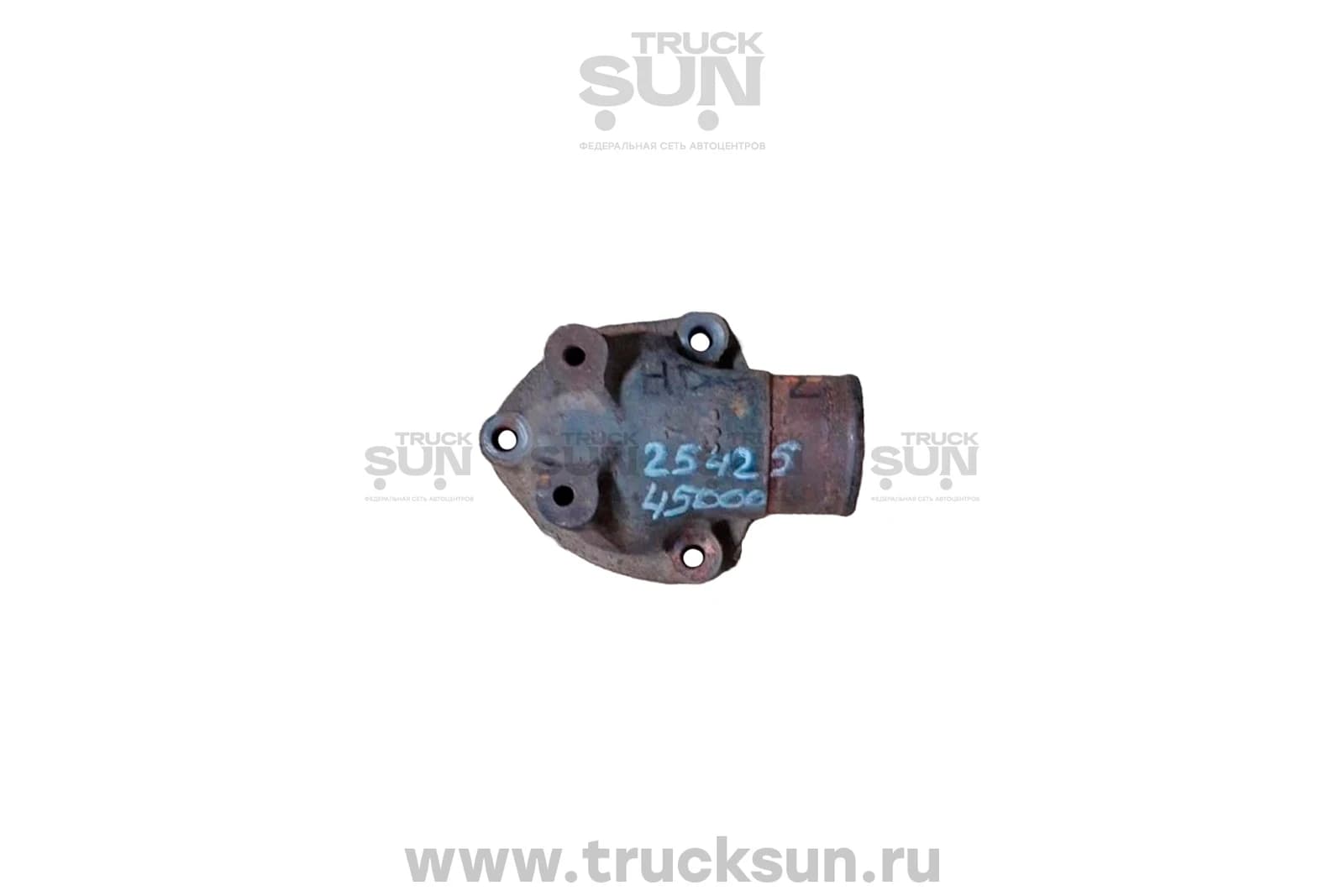 Крышка корпуса термостата D4AL/DB/DD HD72/78 б/у, изображение 1 из 2