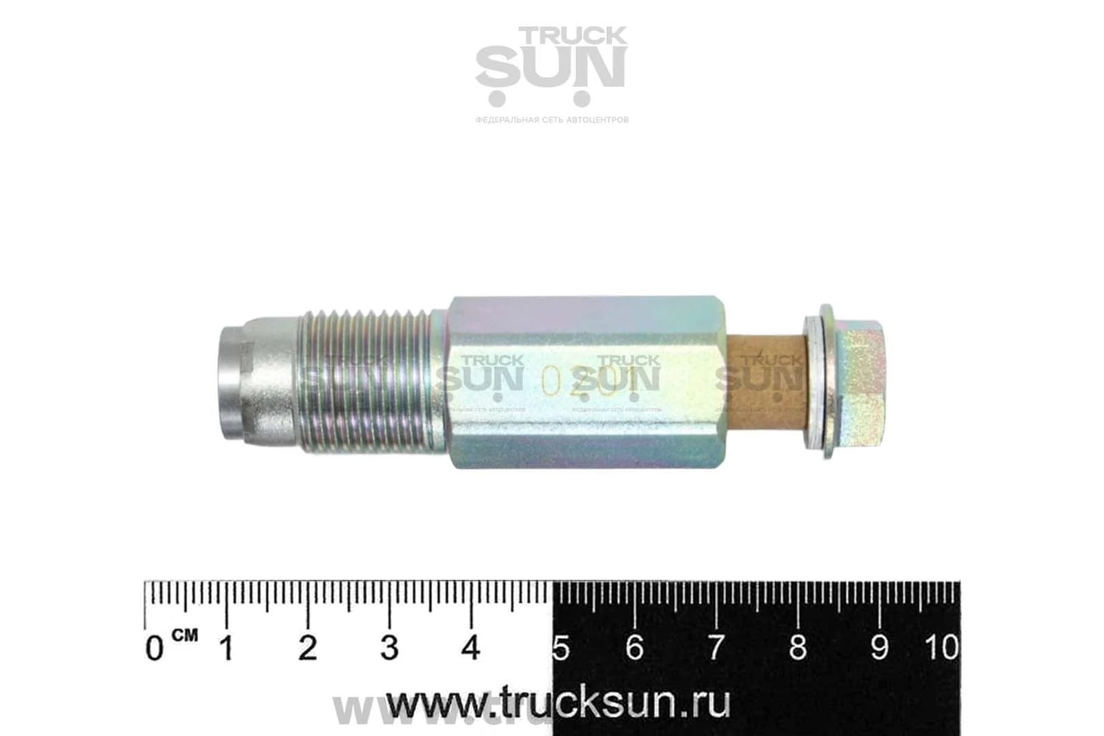 Клапан аварийного сброса давления топливной рампы ISUZU/HINO/HYUNDAI, изображение 2 из 2