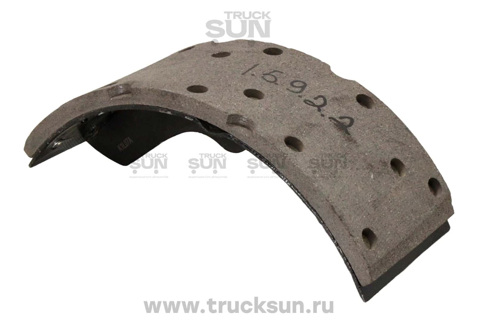 Колодка тормозная 110mm FR/RR HD78/FUSO CANTER RUS, изображение 2 из 2