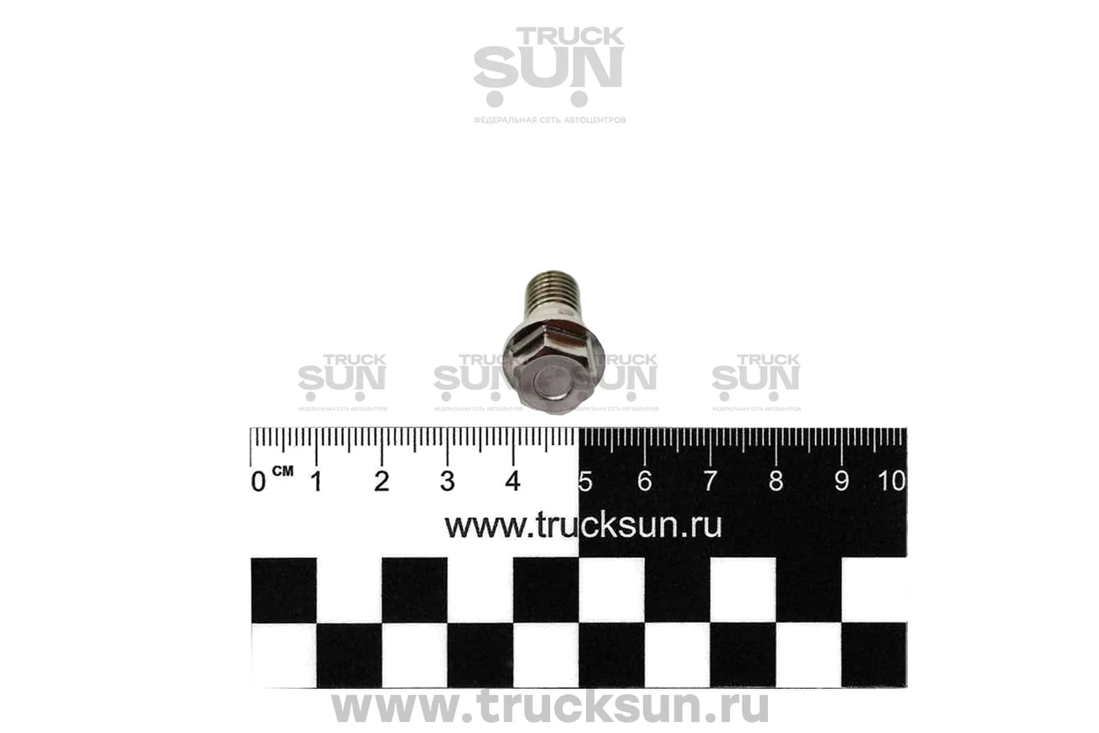 Болт трубки обратки под слив 4HK1 NQR75/90, изображение 2 из 3
