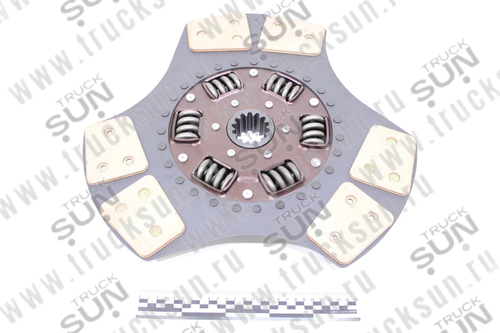 Диск сцепления D6AC/D6CB HD250/260/500/Universe/D6AB HD170 керамический, изображение 2 из 2