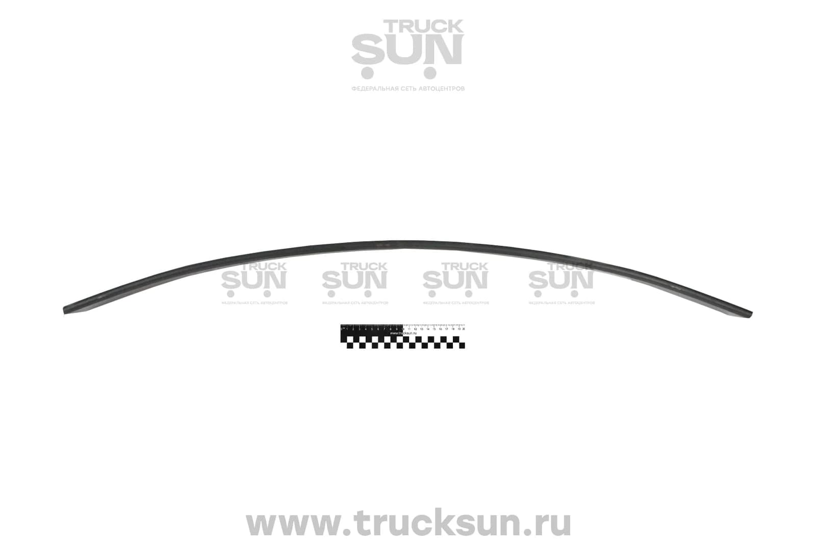 Лист рессоры заготовка 13-70-1100H, изображение 1 из 2