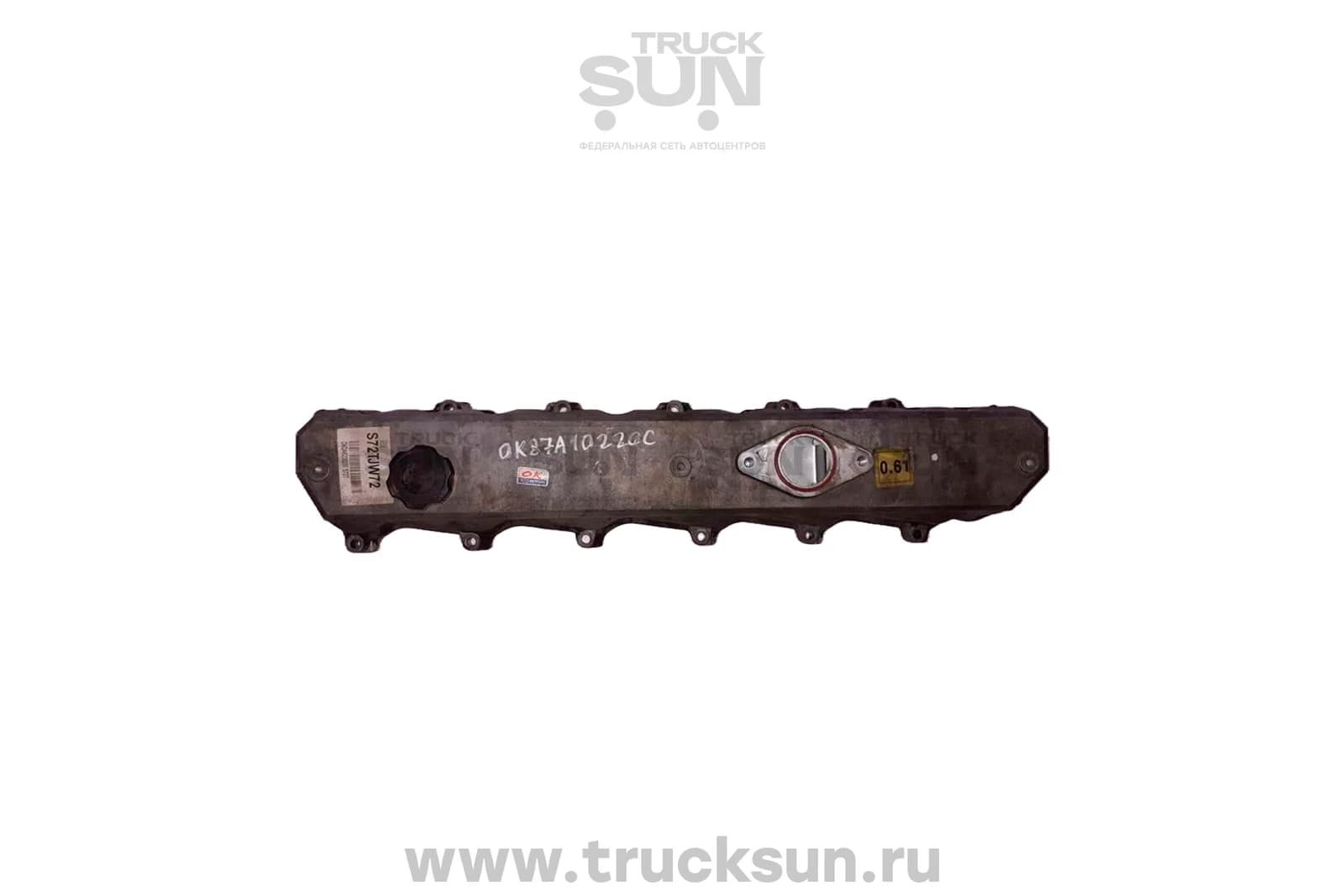 Крышка клапанная ГБЦ D6DA HD120 (0K87A-10220C) Б/У
