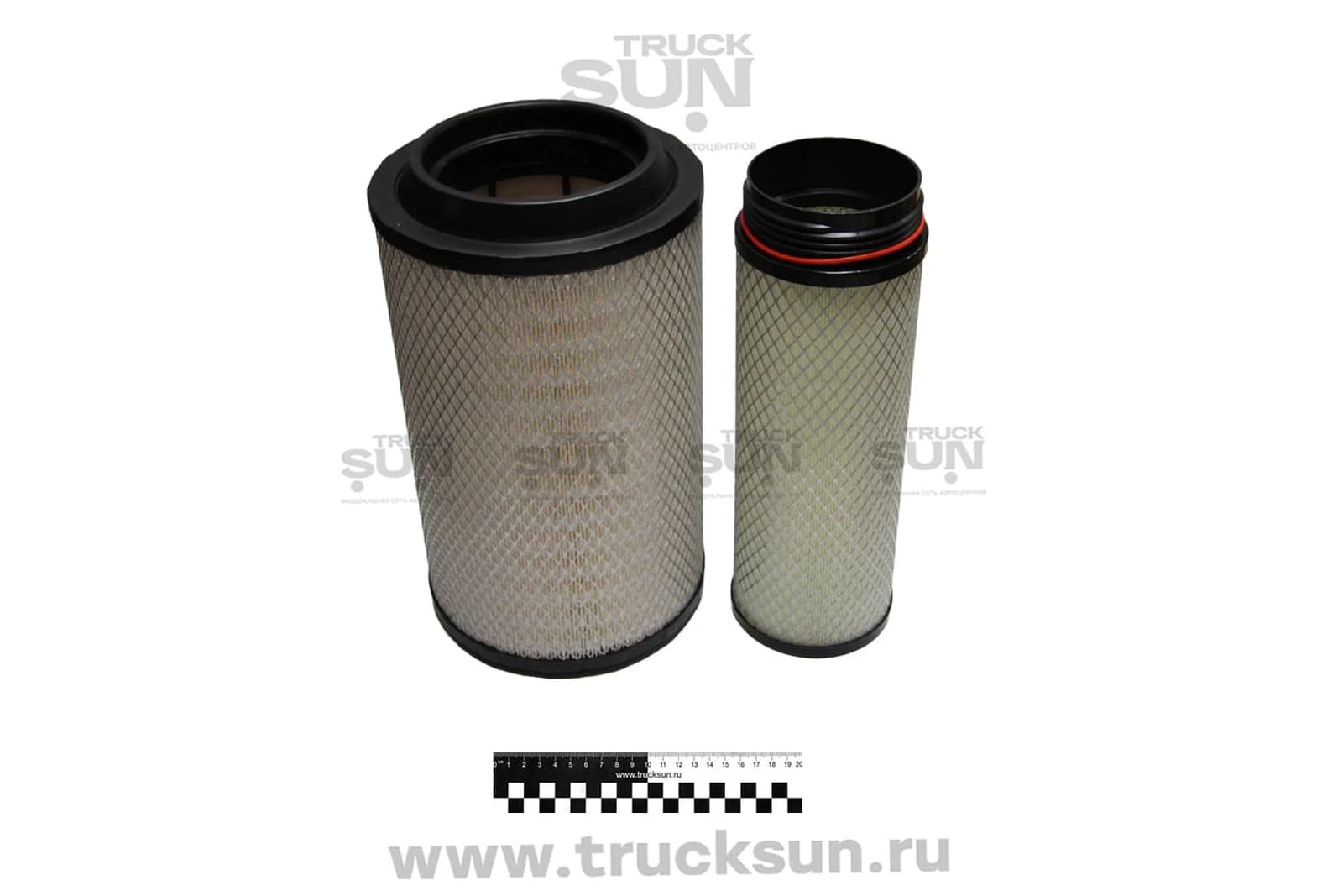 Фильтр воздушный FAW-3252 3312 FAW-J6 малый (к-т 2шт), изображение 1 из 6