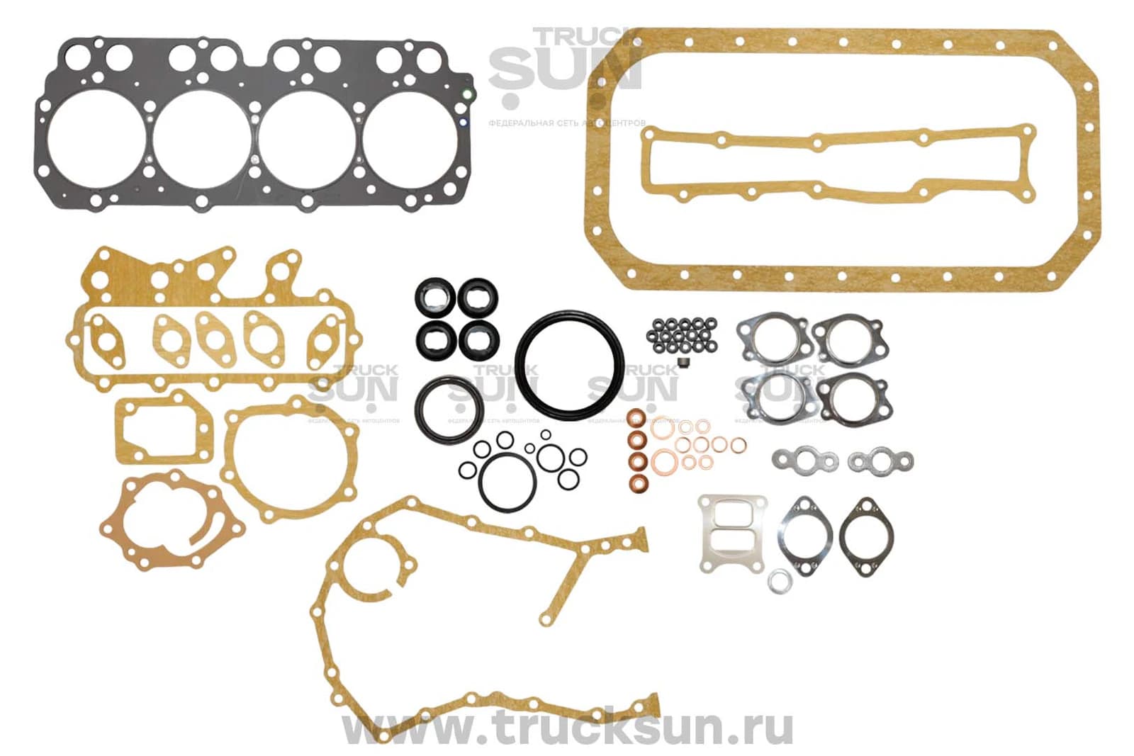 Прокладки двигателя N04C HINO300 евро4, изображение 1 из 8