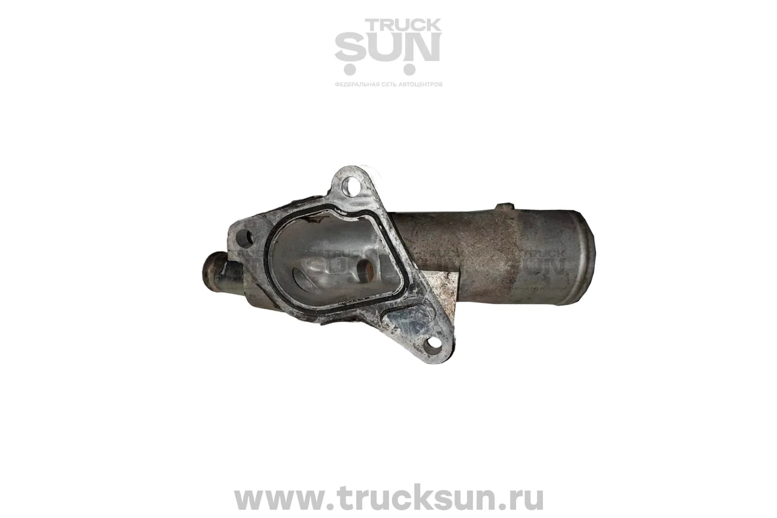 Тройник системы охлаждения двигателя 4НК1 NPR75 (8981669910) Б/У, изображение 2 из 3