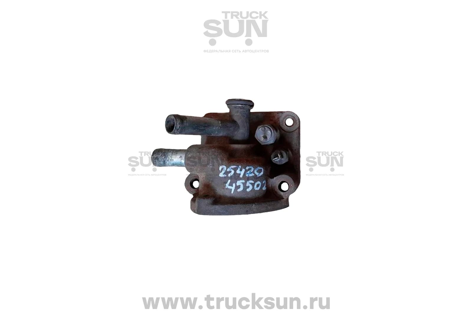 Корпус термостата D4DD HD78 (25420-45502) Б/У, изображение 1 из 3