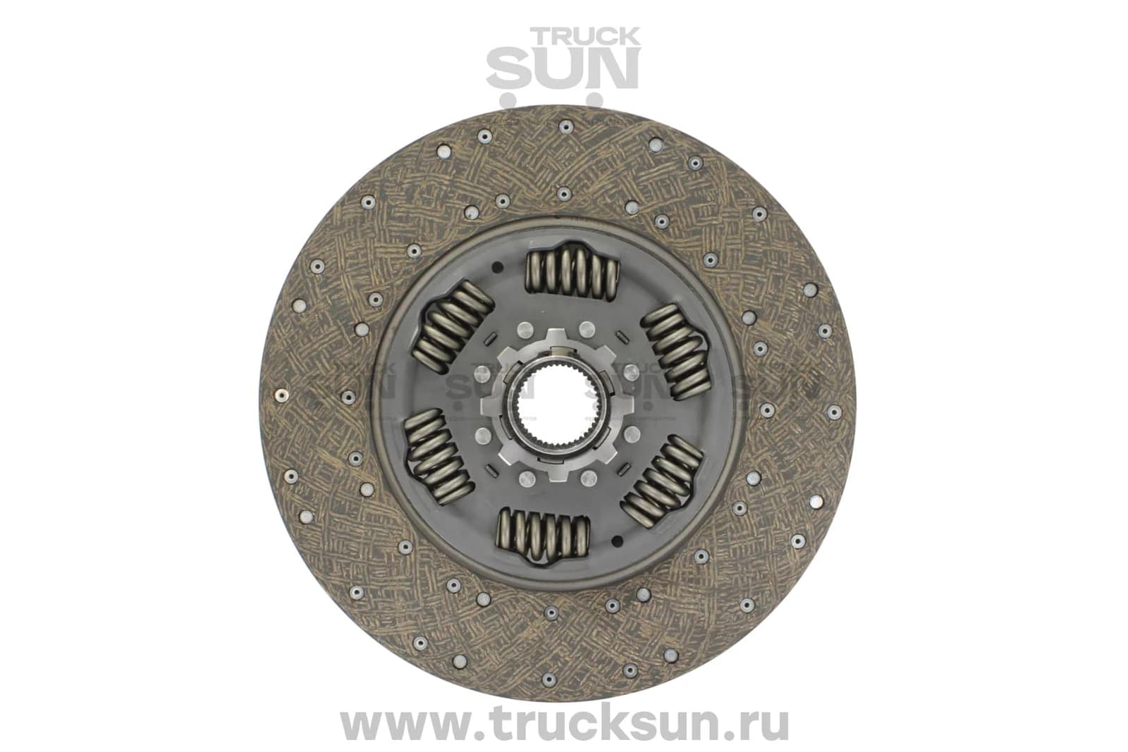 Диск сцепления ведомый (двухдисковое сцепление) ISUZU EXZ51 6WF1-T, изображение 2 из 3